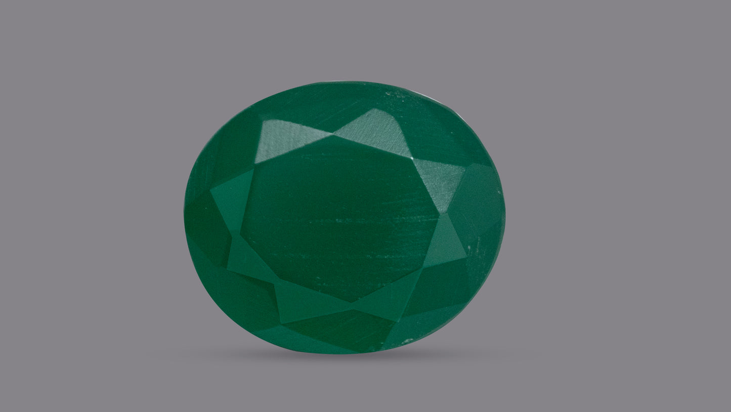GREEN ONYX 5.00 CARATS - Onyx