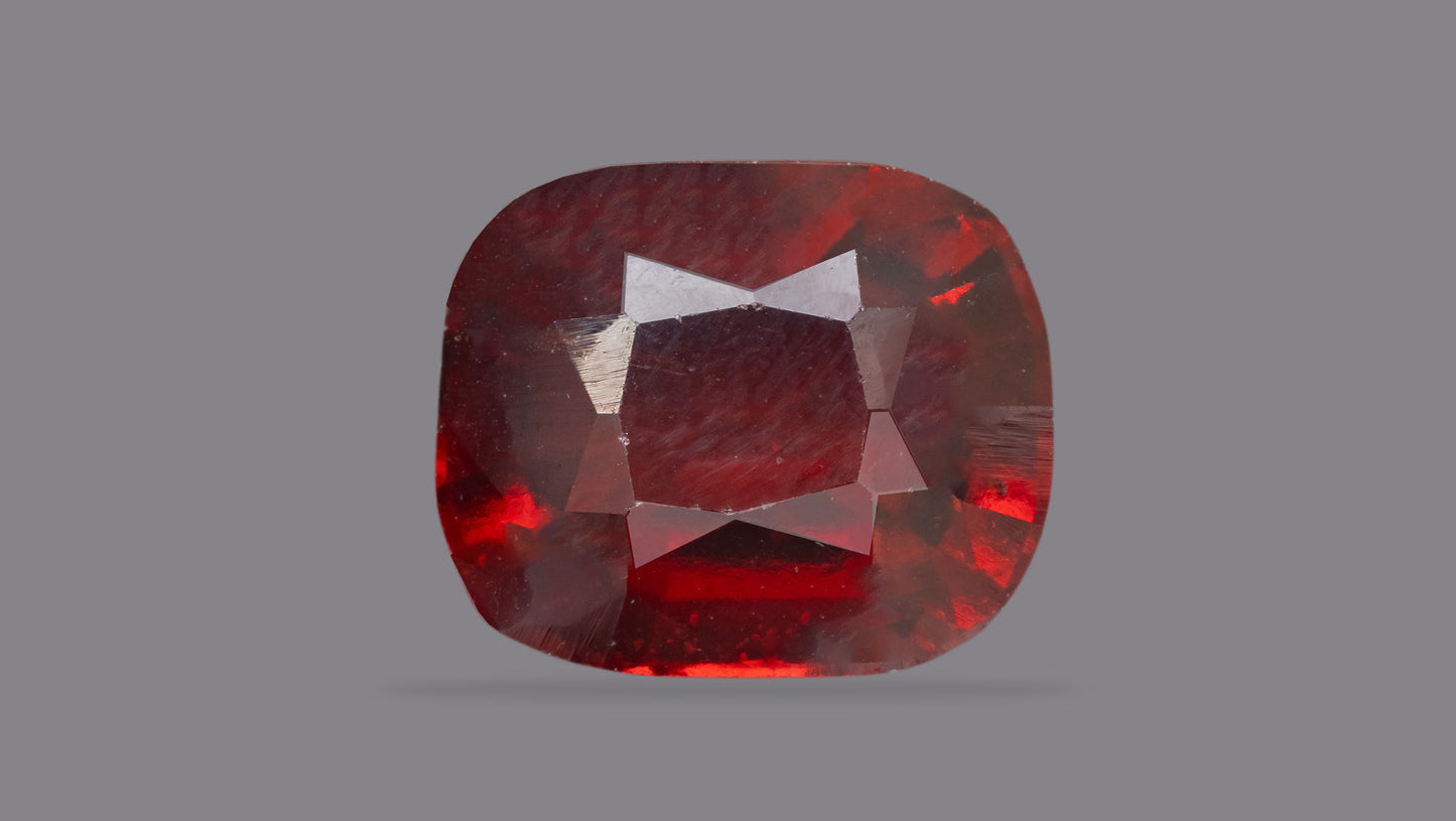 NATURAL HESSONITE (GOMED) 8.31 CARATS - Hessonite (Gomed)