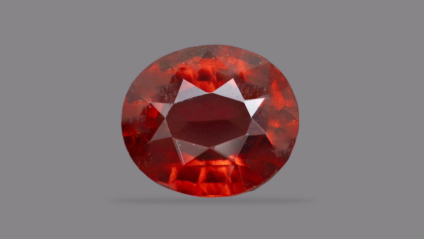 NATURAL HESSONITE (GOMED) 11.75 CARATS - Hessonite (Gomed)