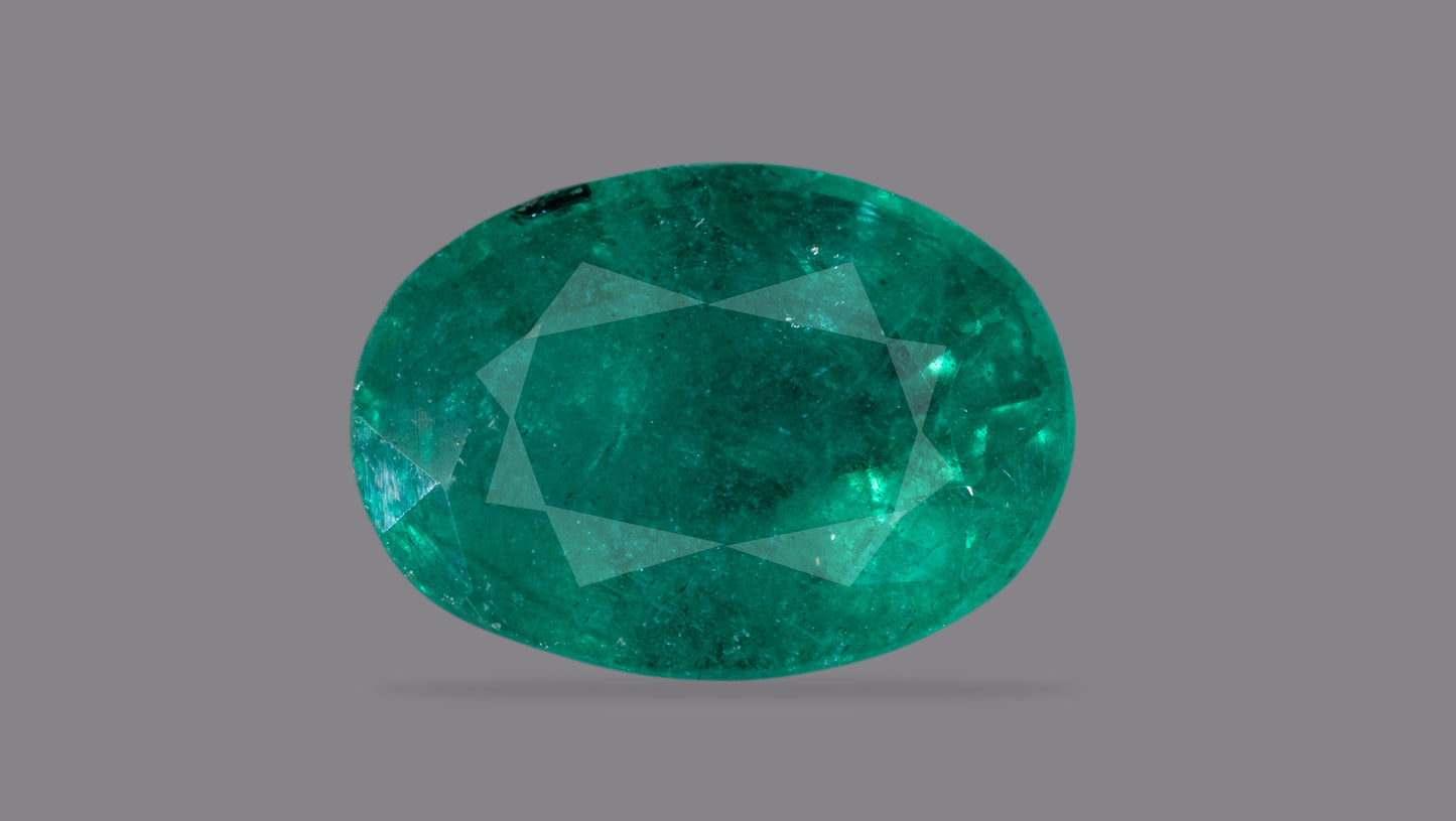 Natural Zambian Emerald (Panna) 3.45 Carats - Emerald (Panna)