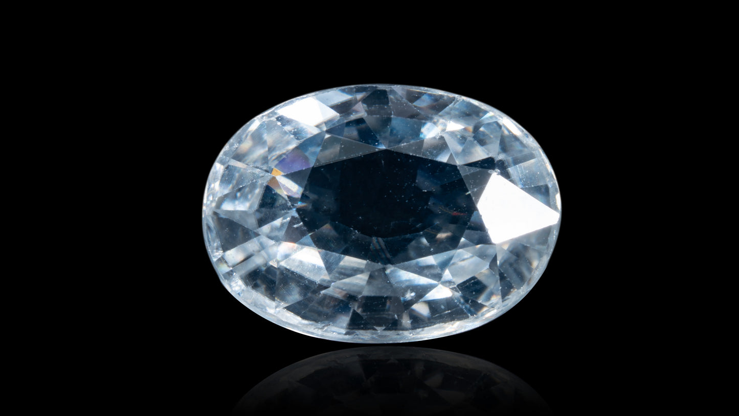 NATURAL ZIRCON 6.01 CARATS - Natural Zircon (Jarkan)