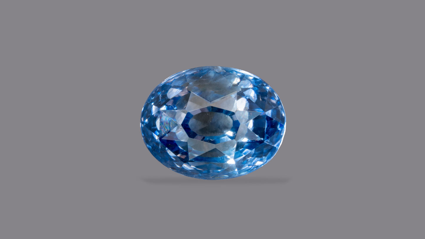 Natural Blue Sapphire (Neelam) 5.83 Carats - Natural Blue Sapphire (Neelam)