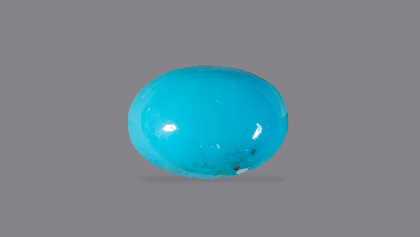NATURAL TURQUOISE (FIROZA) 7.21 CARATS - Turquoise (Irani Firoza)