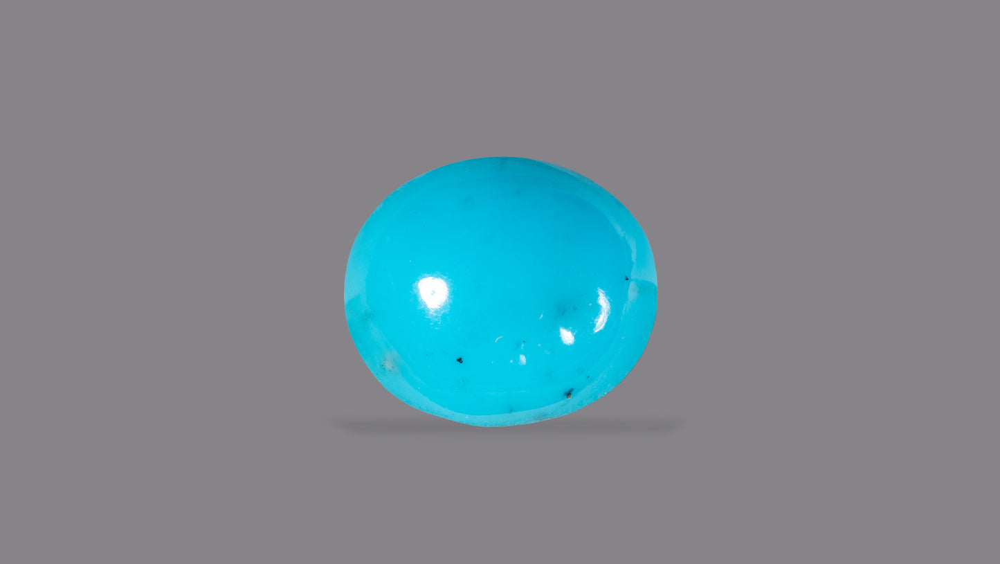 NATURAL TURQUOISE (FIROZA) 5.61 CARATS - Turquoise (Irani Firoza)