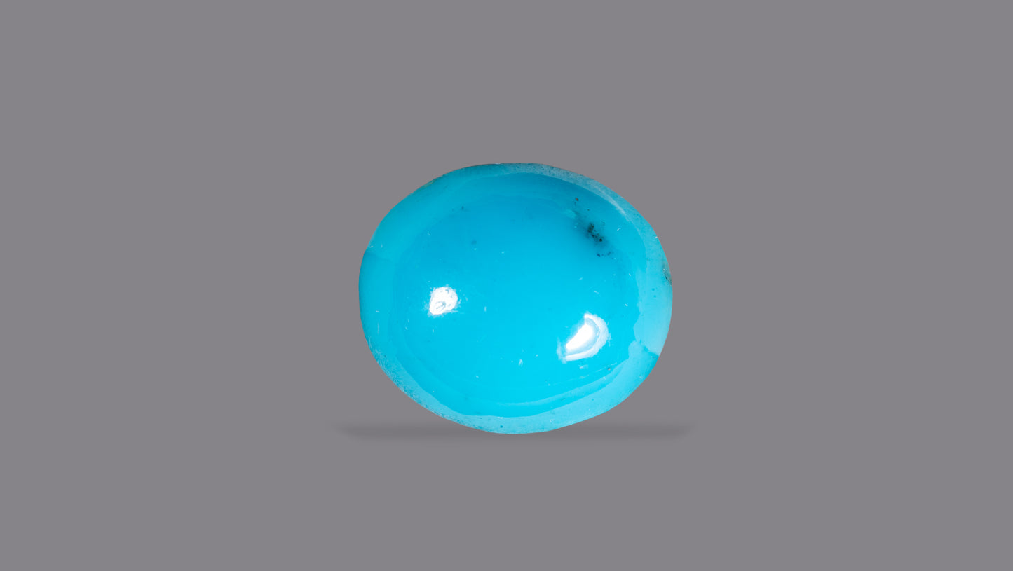 NATURAL TURQUOISE (FIROZA) 7.03 CARATS - Turquoise (Irani Firoza)