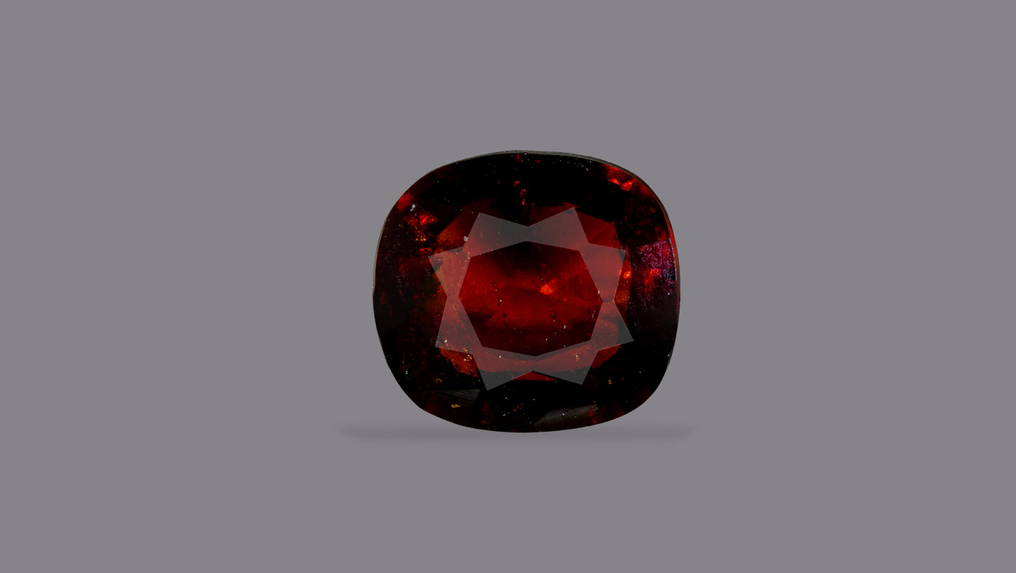 NATURAL HESSONITE (GOMED) 6.44 CARATS - Hessonite (Gomed)