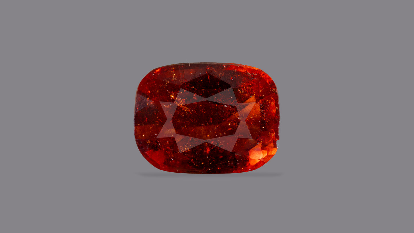 NATURAL HESSONITE (GOMED) 5.97 CARATS - Hessonite (Gomed)