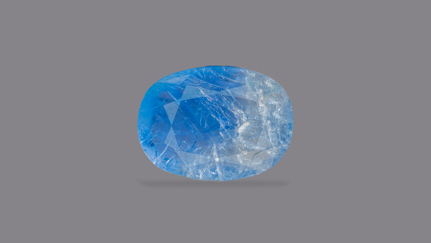 Natural Blue Sapphire (Neelam) 4.81 Carats - Natural Blue Sapphire (Neelam)