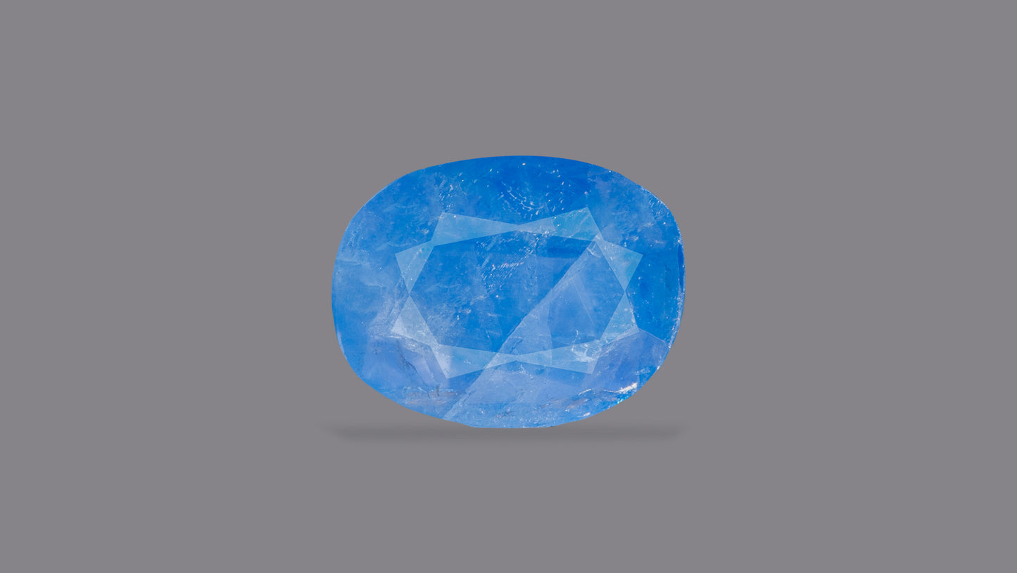 Natural Blue Sapphire (Neelam) 4.36 Carat - Natural Blue Sapphire (Neelam)