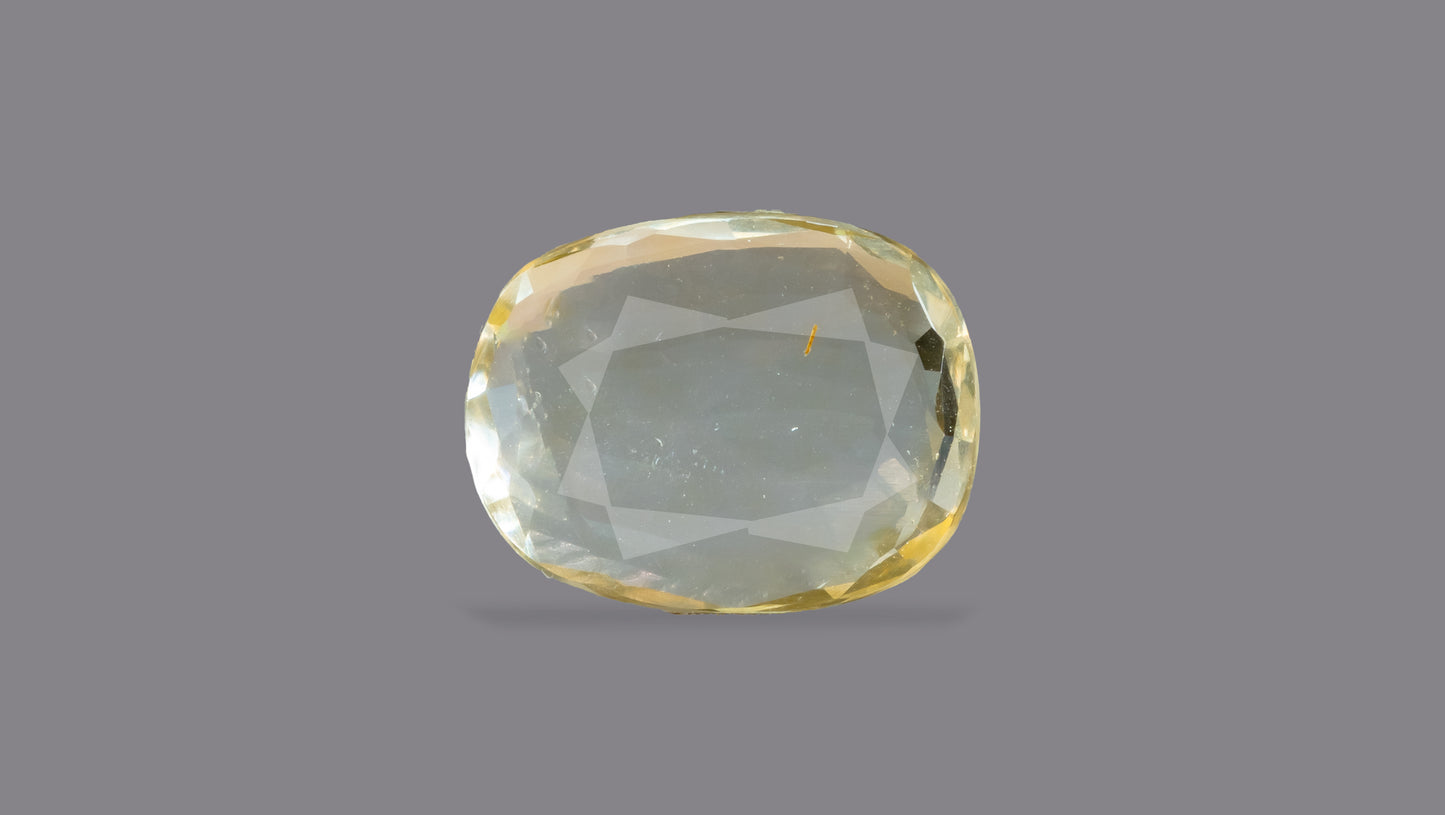 Natural Yellow Sapphire (Pukhraj) 2.87 Carats - Yellow Sapphire (Pukhraj)