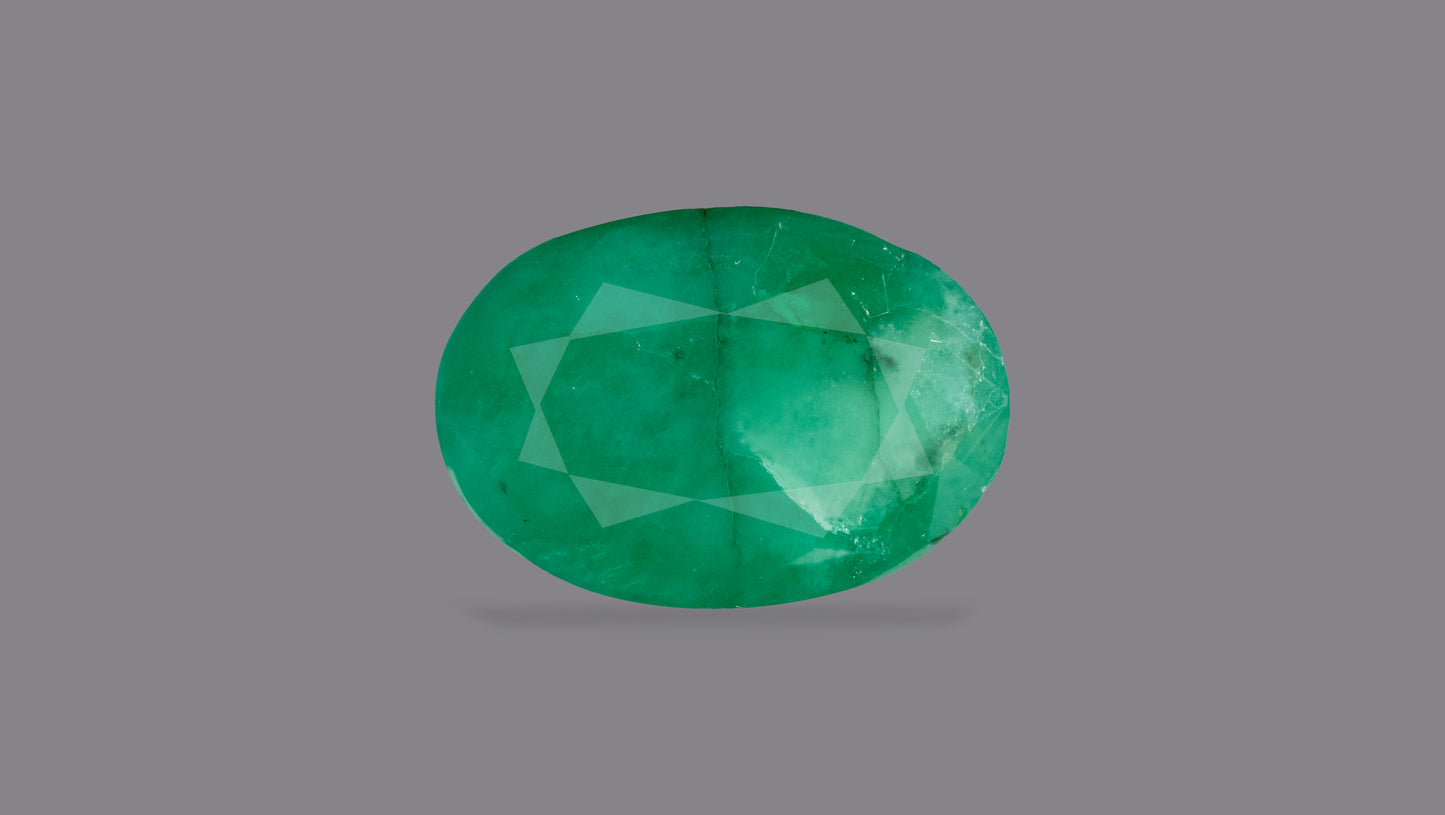 Natural Zambian Emerald (Panna) 7.01 Carats - Emerald (Panna)