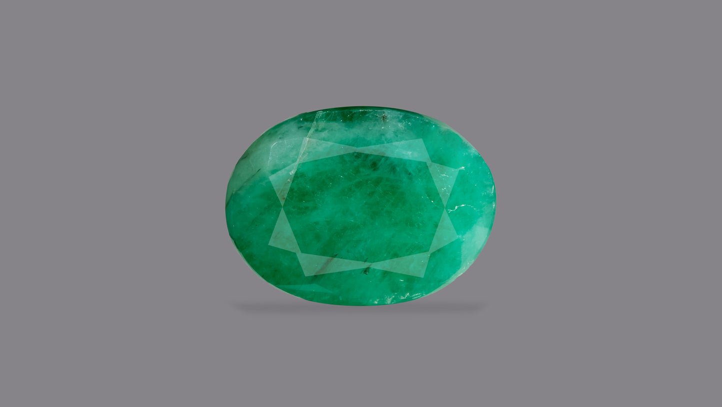 Natural Zambian Emerald (Panna) 5.95 Carats - Emerald (Panna)