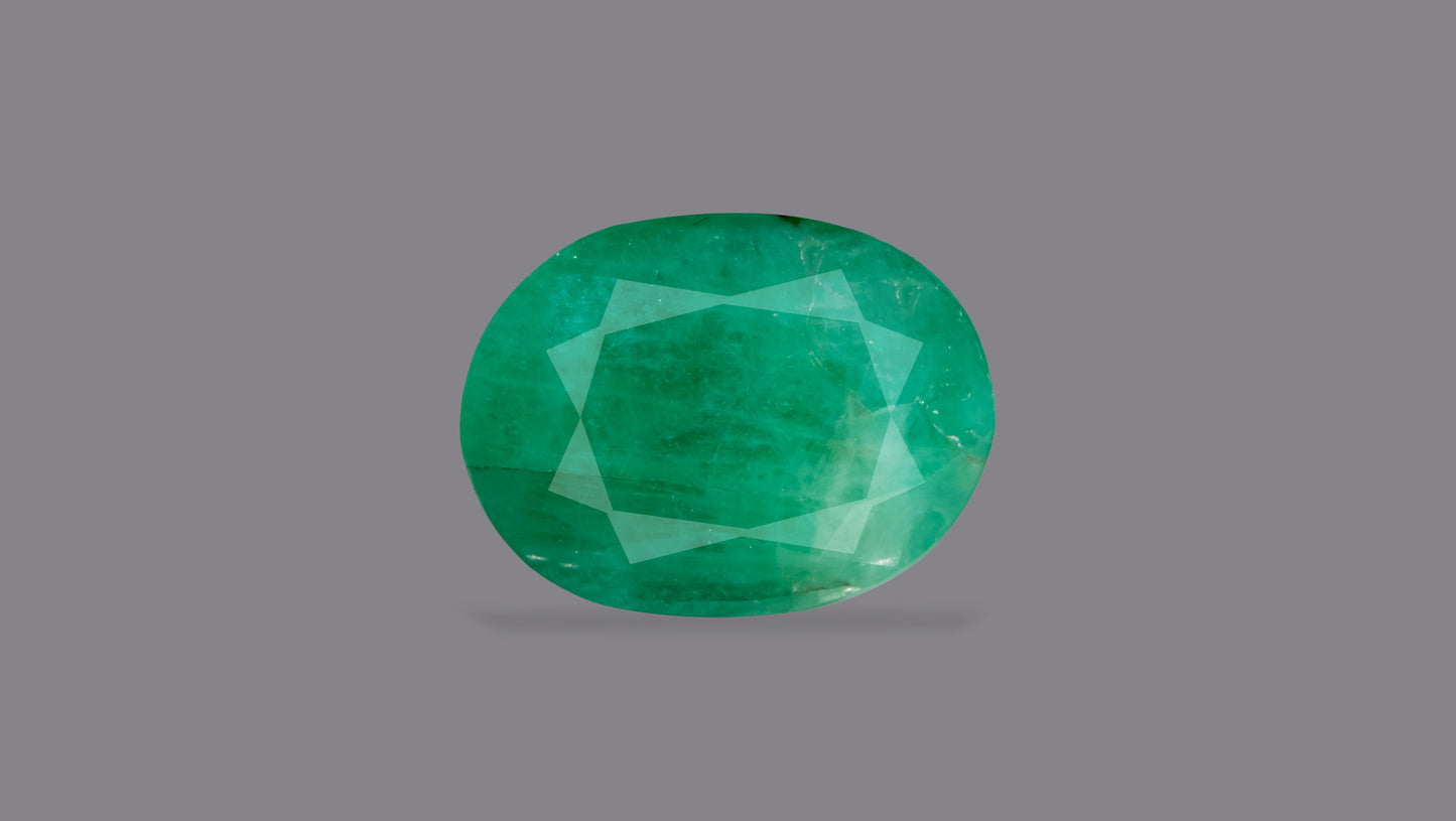 Natural Zambian Emerald (Panna) 4.91 Carats - Emerald (Panna)