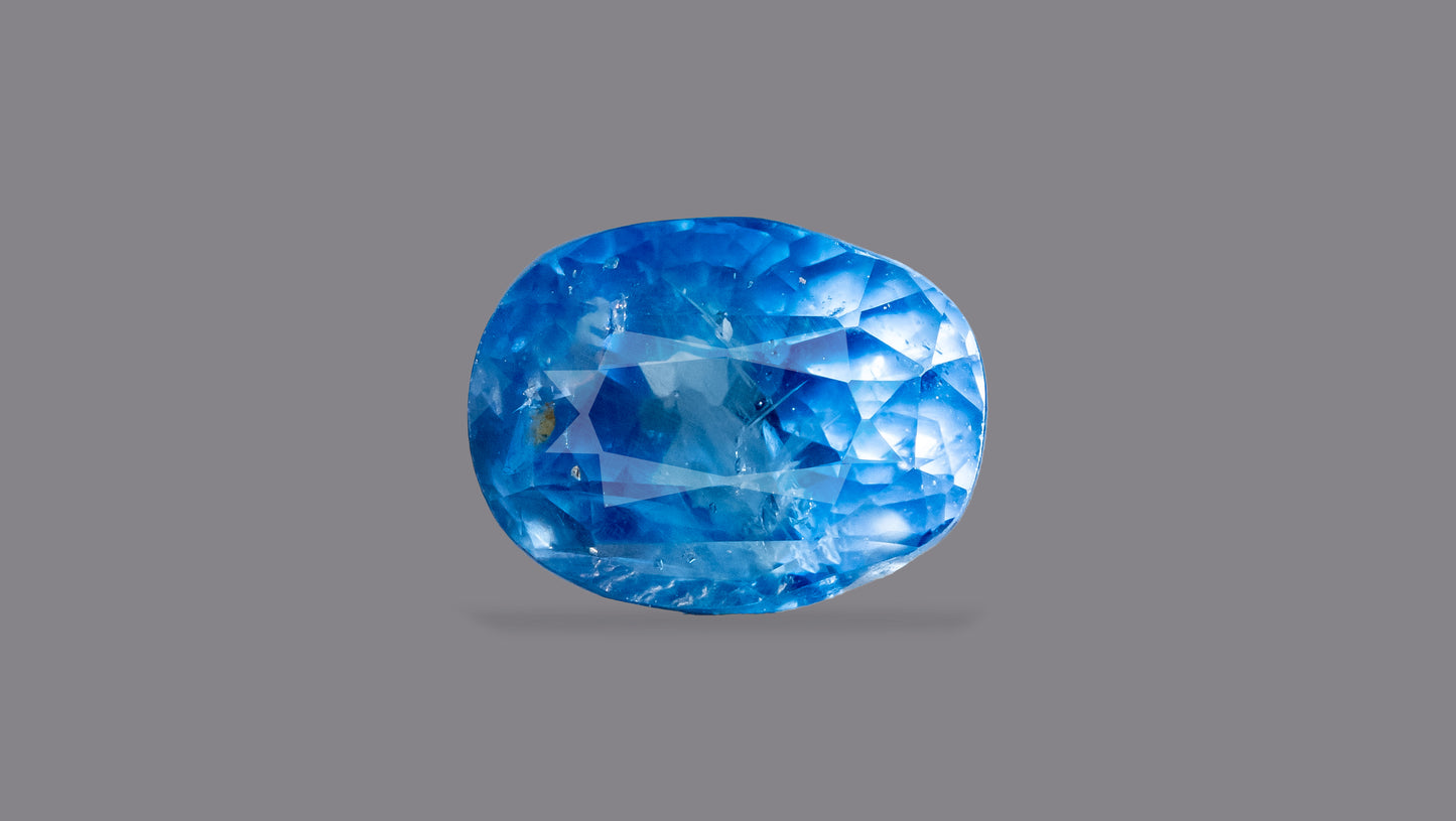 Natural Blue Sapphire (Neelam) 5.08 Carats - Natural Blue Sapphire (Neelam)