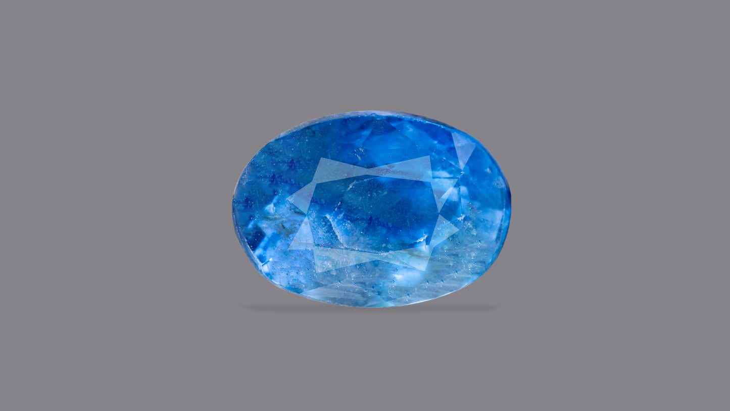 Natural Blue Sapphire (Neelam) 4.95 Carats - Natural Blue Sapphire (Neelam)