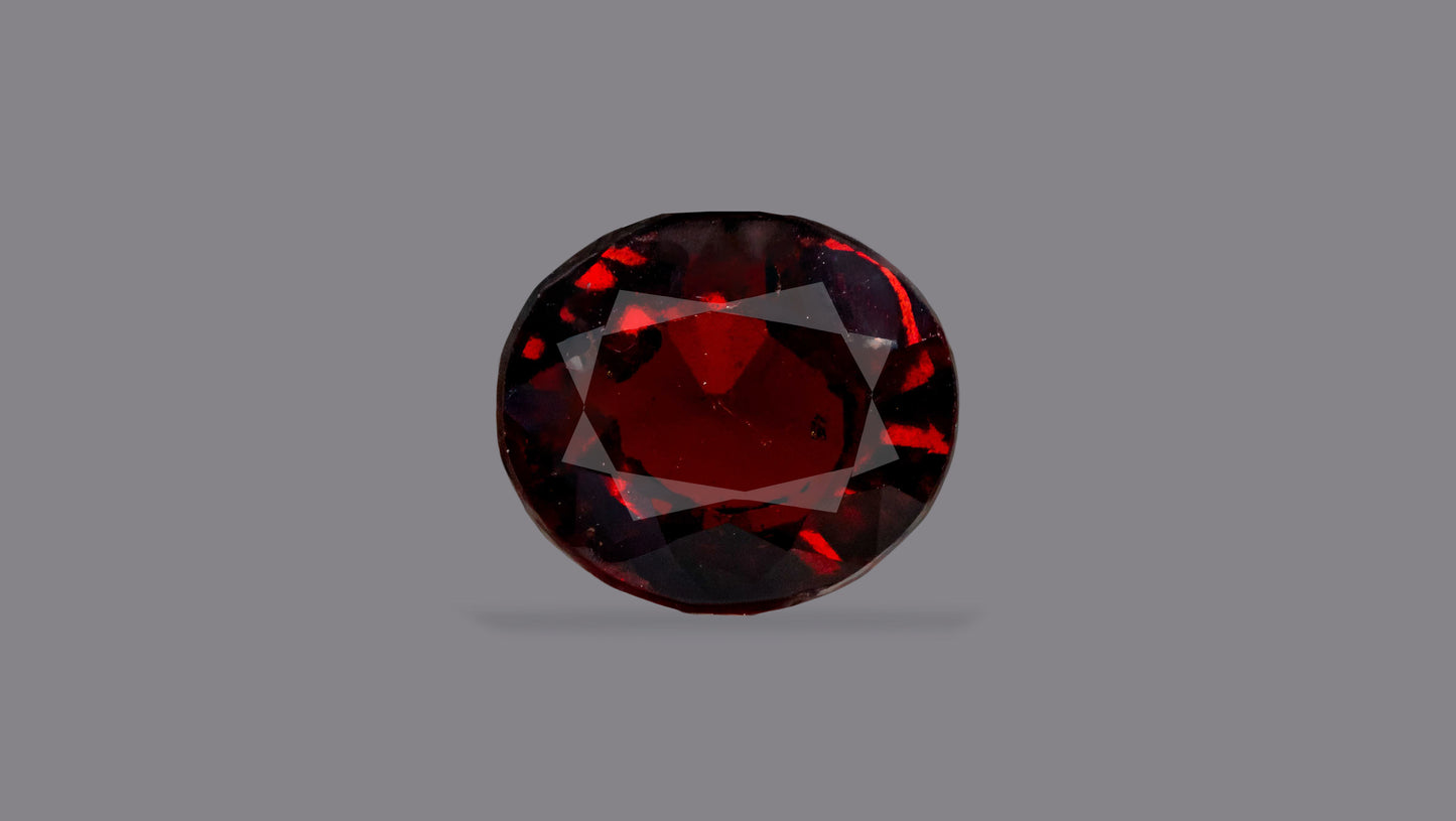 Natural Sri-Lankan Hessonite (Gomed) 7.57 Carats - Hessonite (Gomed)