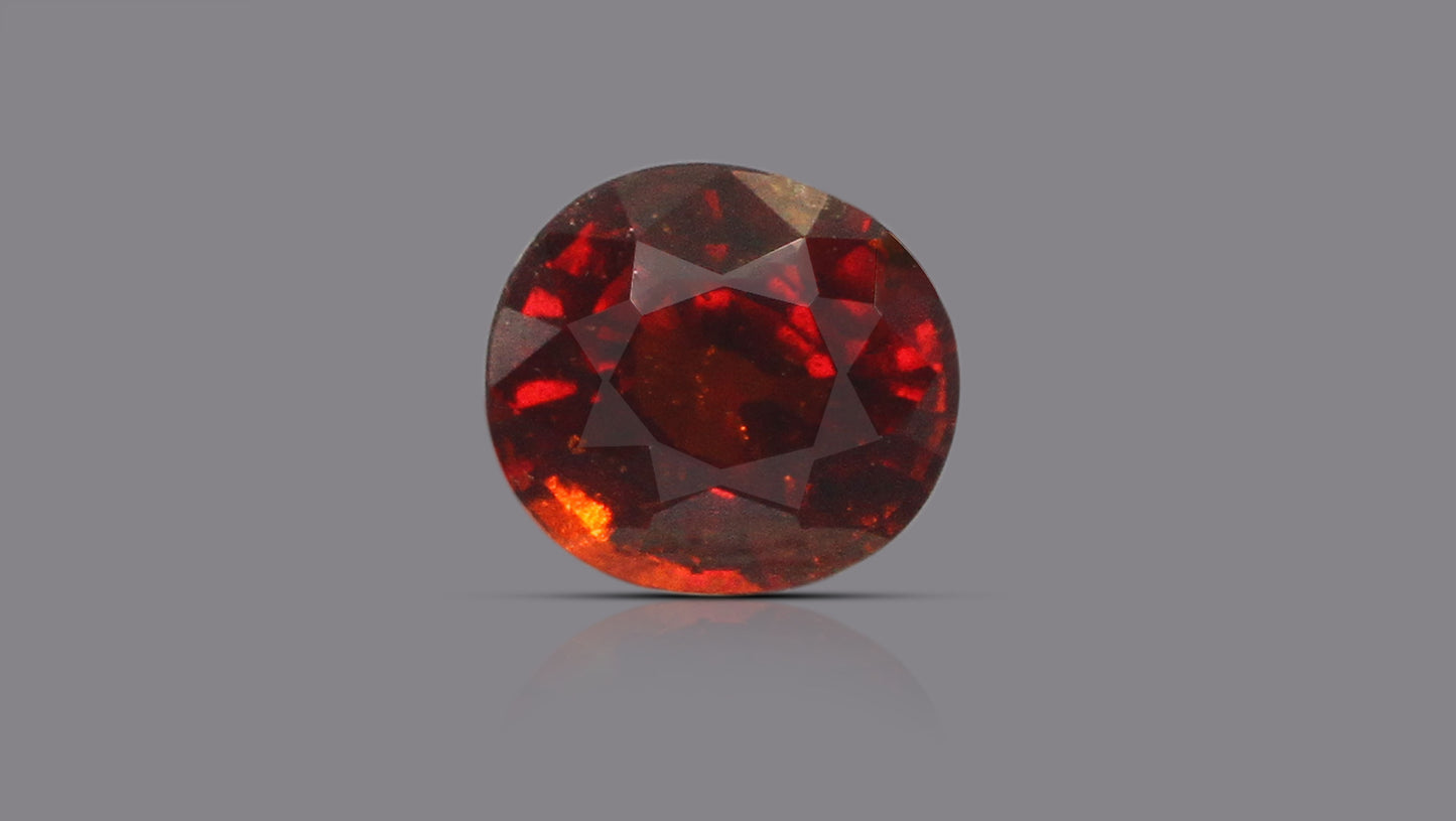 Natural Sri-Lankan Hessonite (Gomed) 6.69 Carats - Hessonite (Gomed)
