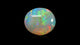 Natural Australian White Fire Opal 4.01 Carats