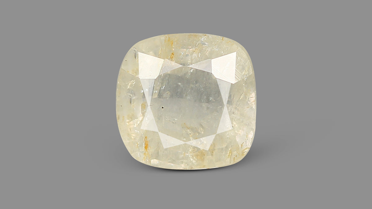 Natural Yellow Sapphire (Pukhraj) 5.92 Carats