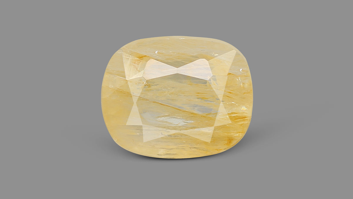 Natural Yellow Sapphire (Pukhraj) 6.30 Carats