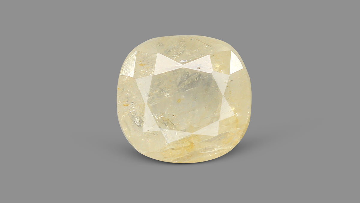 Natural Yellow Sapphire (Pukhraj) 6.41 Carats