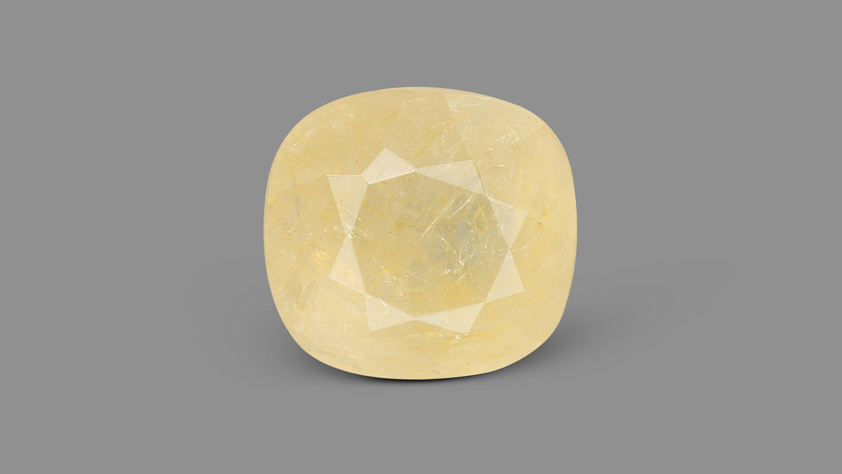 Natural Yellow Sapphire (Pukhraj) 8.41 Carats