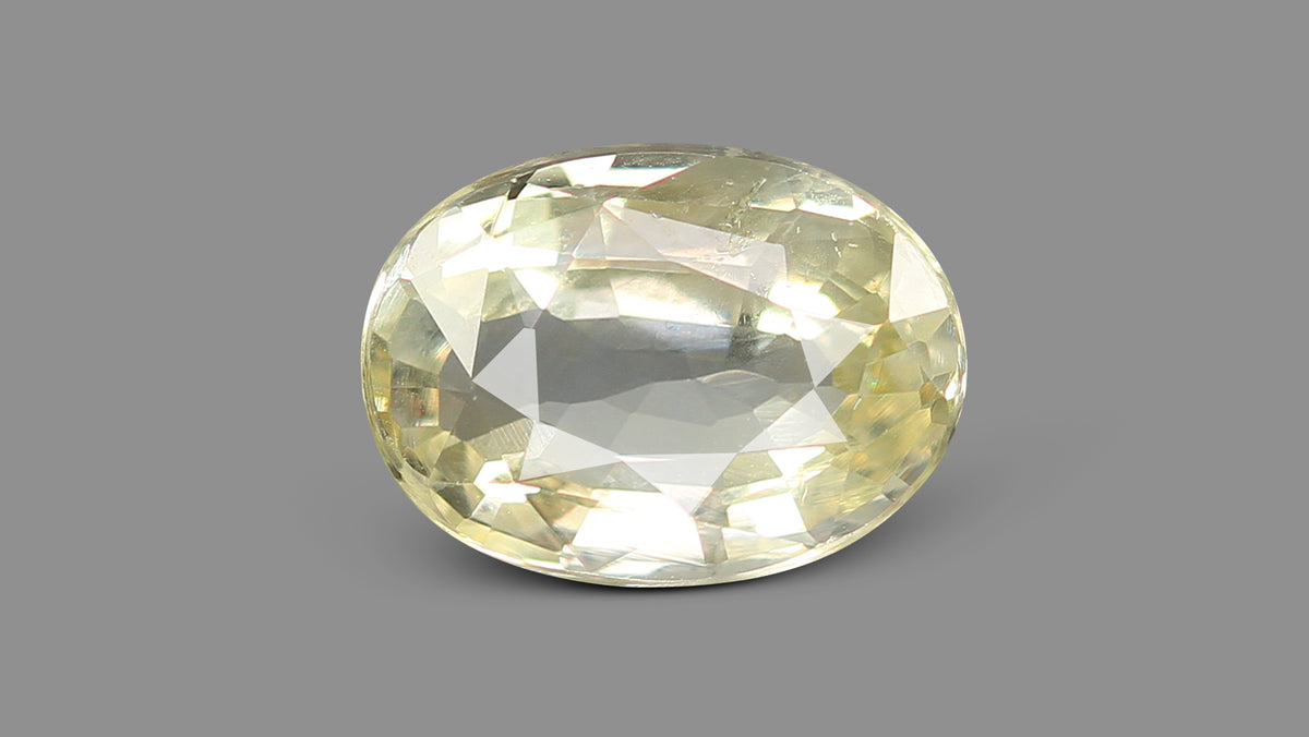 Natural Yellow Sapphire (Pukhraj) 5.02 Carats