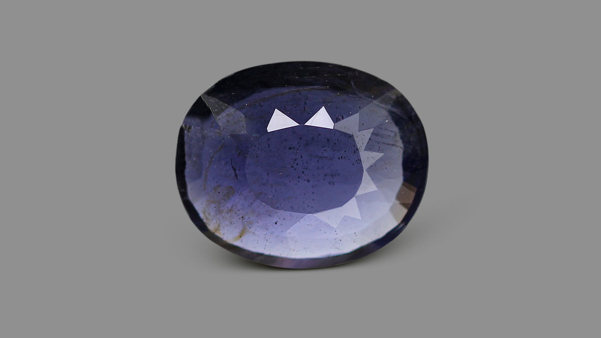 Natural Iolite(Neeli) 6.12 Carats / 6.8 Ratti