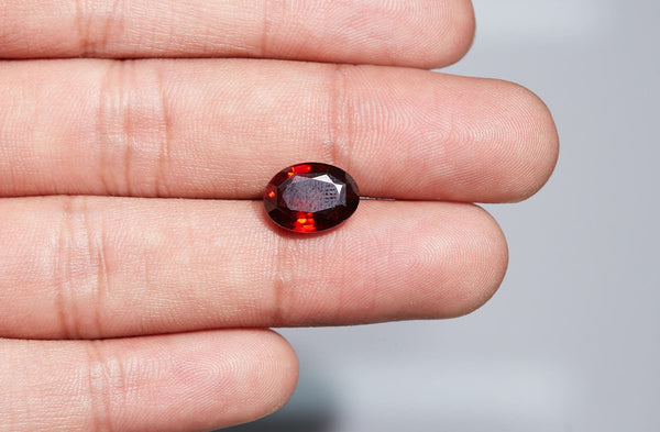 NATURAL HESSONITE (GOMED) 5.41 CARATS - Media 4
