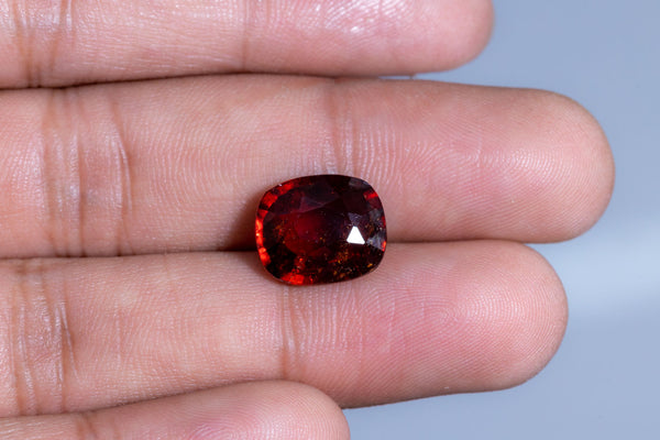 NATURAL HESSONITE (GOMED) 8.62  CARATS - Media 4