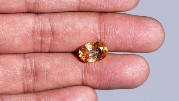 NATURAL HESSONITE (GOMED) 6.06  CARATS - Media 4