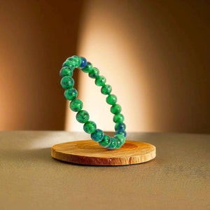 Natural Blue Agate Bracelet