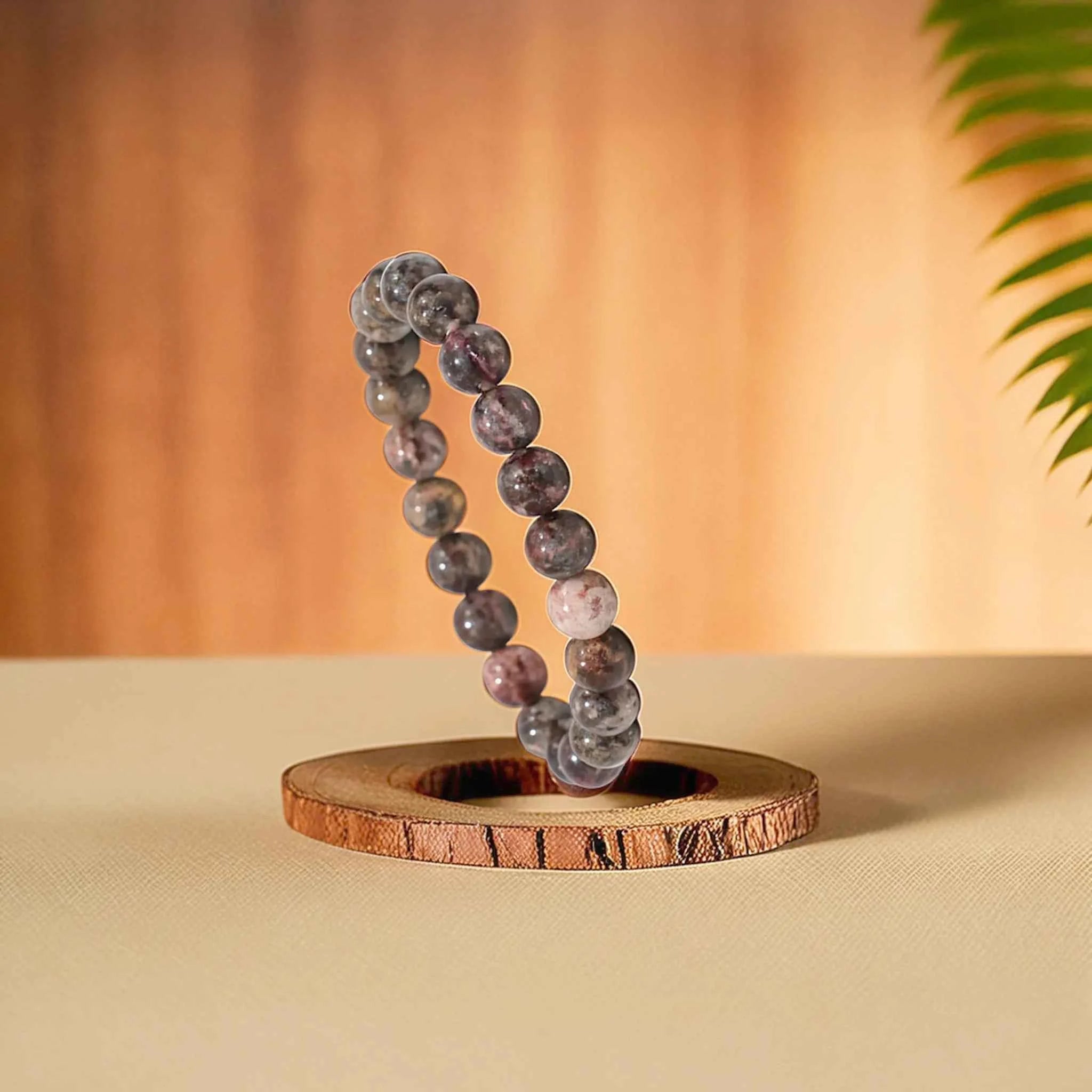 Natural Orange Jasper Bracelet