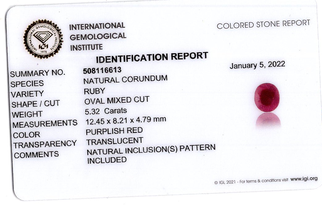 
                    
                      Natural Ruby (Manik) 5.32 Carats - Media 6
                    
                  