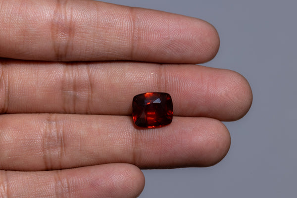 NATURAL HESSONITE (GOMED) 9.25  CARATS - Media 4