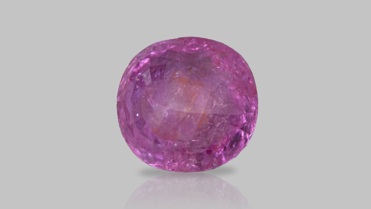 NATURAL PINK SAPPHIRE 4.46 CARATS. - Media 2