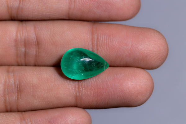 Minor Oil Natural Columbian Emerald (Panna) 11.64 Carats - Media 4