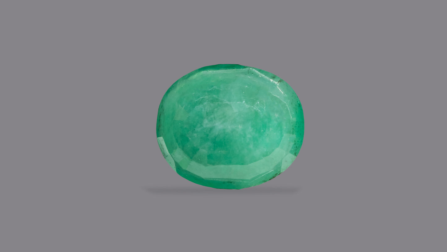 Natural Zambian Emerald (Panna) 6.77 Carats - Media 2
