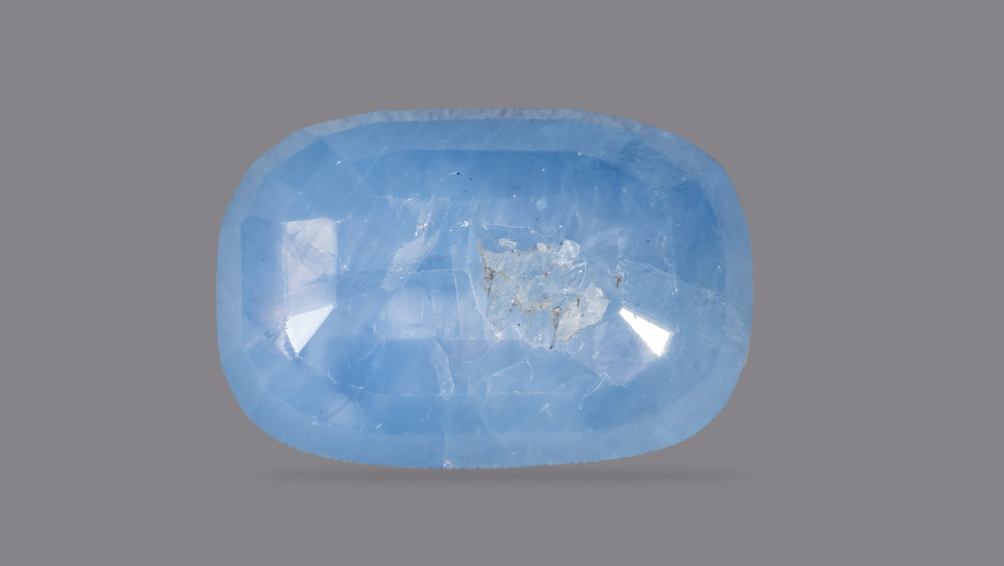 Natural Blue Sapphire (Neelam) 7.37 Carats - Media 2