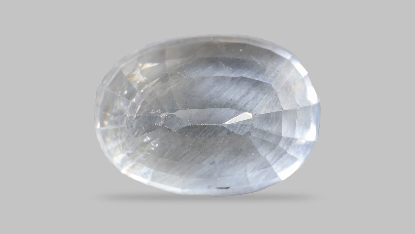 Natural Blue Sapphire (Neelam) 7.38 Carats - Media 2