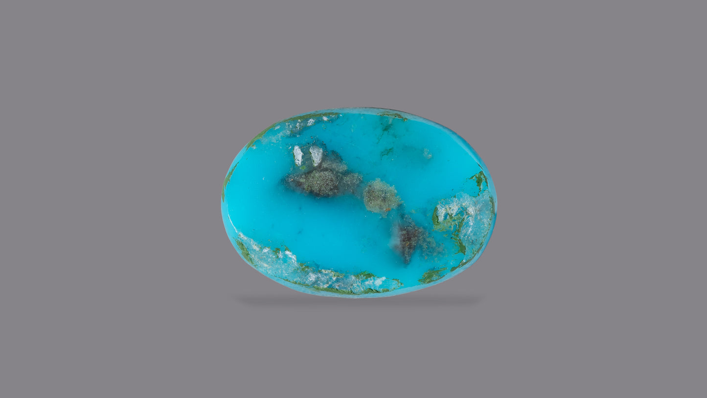 NATURAL TURQUOISE (FIROZA) 7.21 CARATS - Media 2