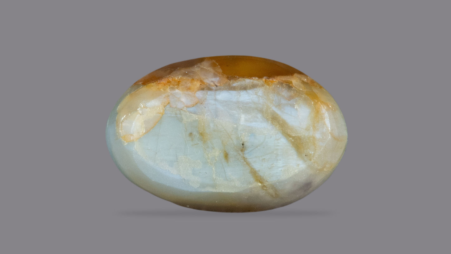 NATURAL CAT'S EYE (Lehsuniya) 7.22 CARATS - Media 2