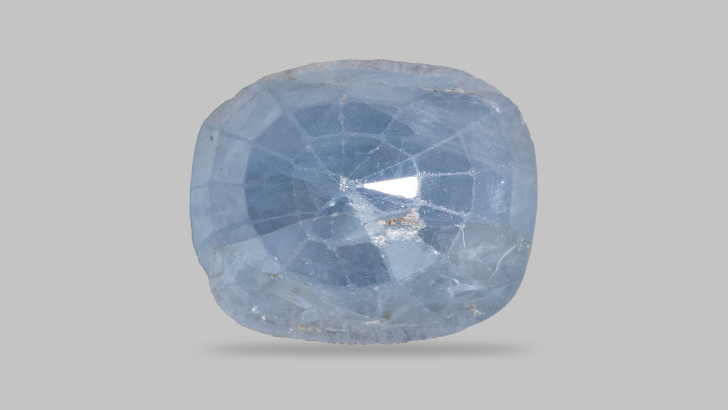 Natural Blue Sapphire (Neelam) 5.75 Carats - Media 2