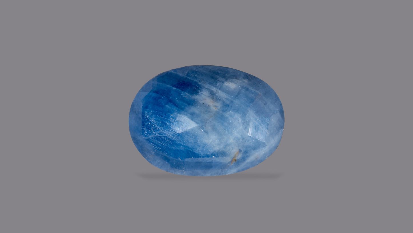 Natural Blue Sapphire (Neelam) 7.20 Carats - Media 2