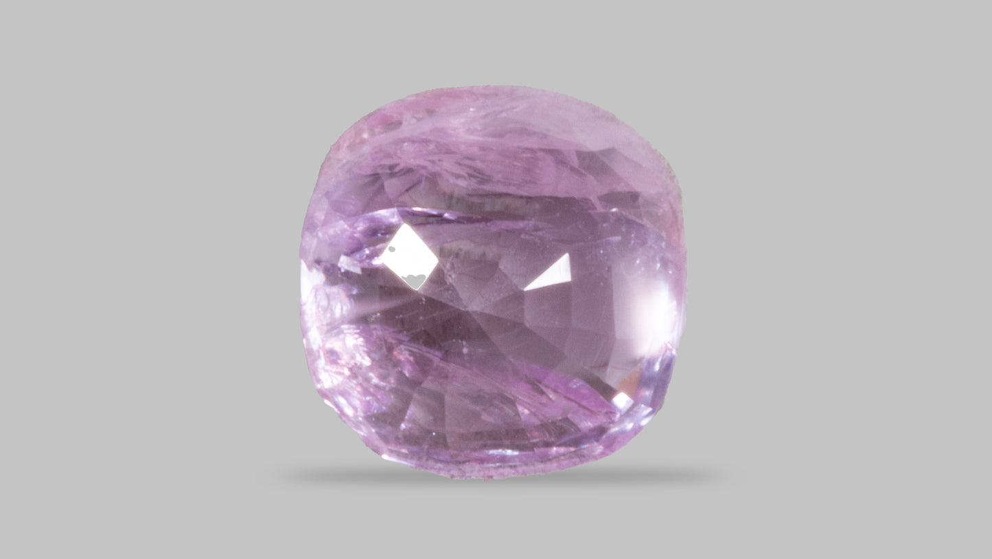 NATURAL PINK SAPPHIRE 2.86 CARATS - Media 2