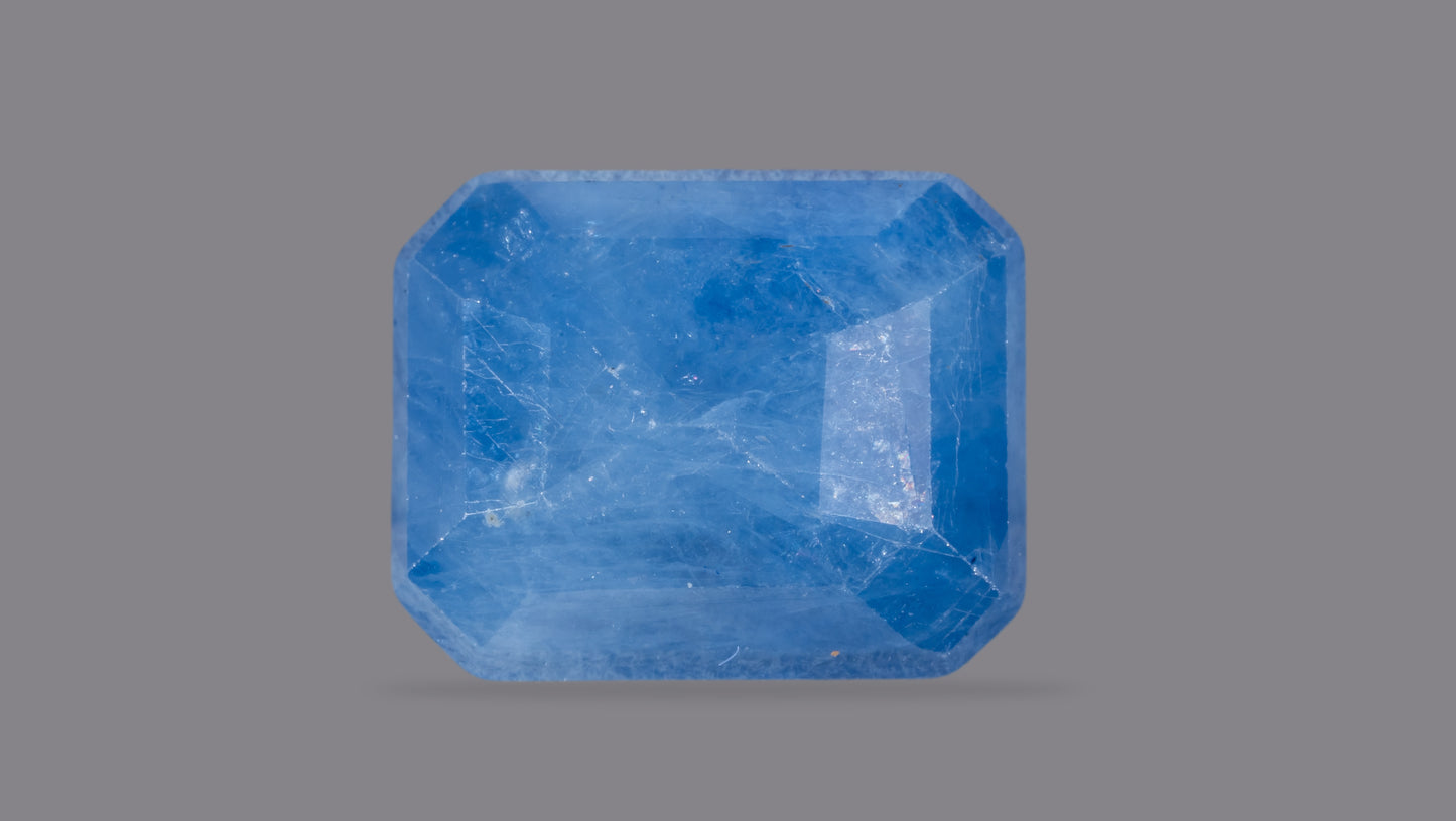 Natural Blue Sapphire (Neelam) 7.84 Carats - Media 2