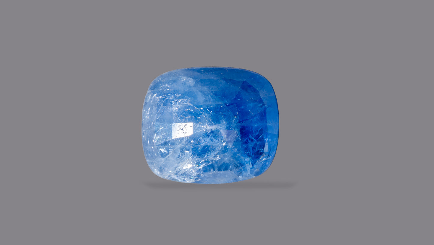 Natural Blue Sapphire (Neelam) 7.63 Carats - Media 2