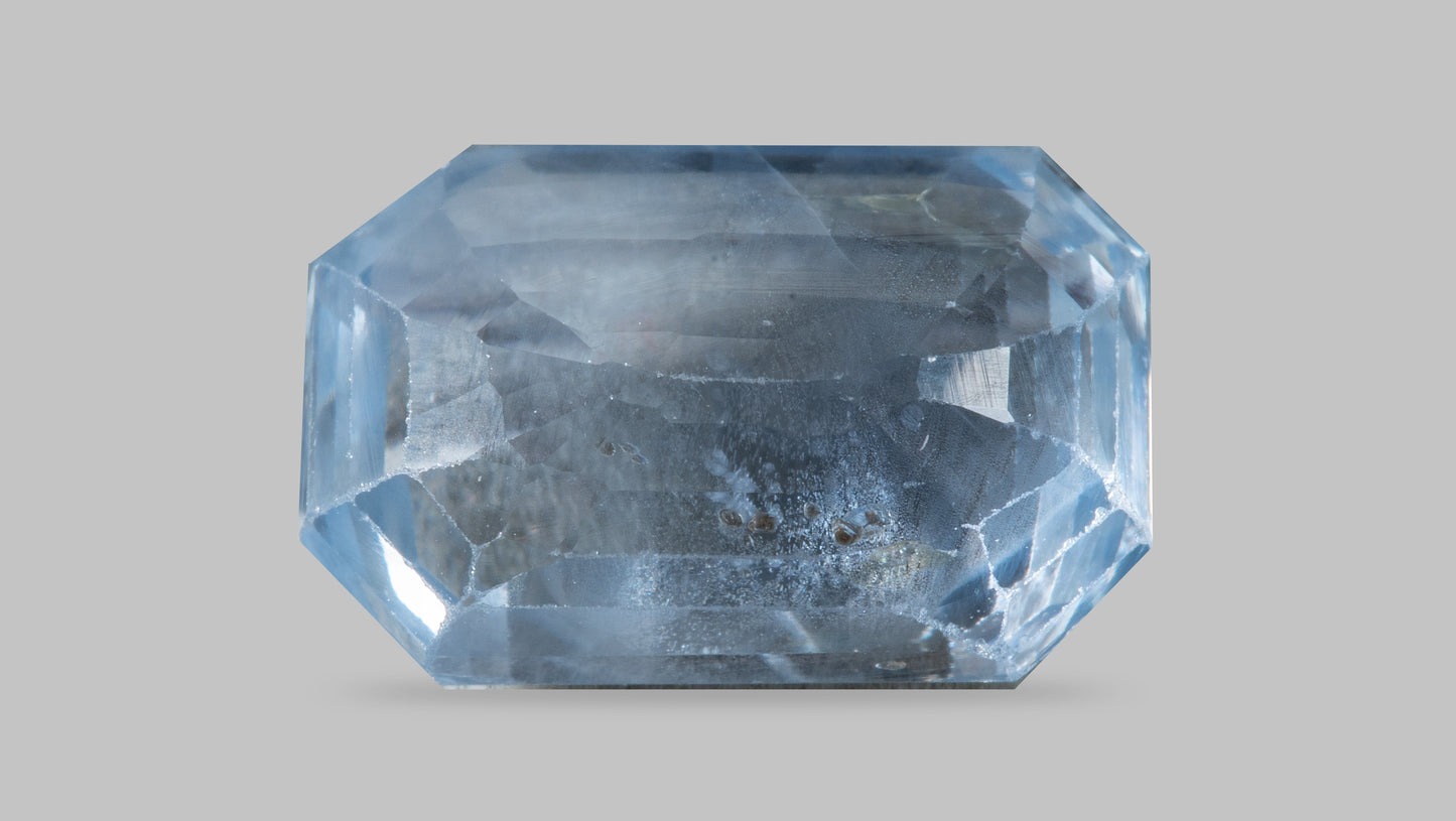 Natural Blue Sapphire (Neelam) 8.32 Carats - Media 2