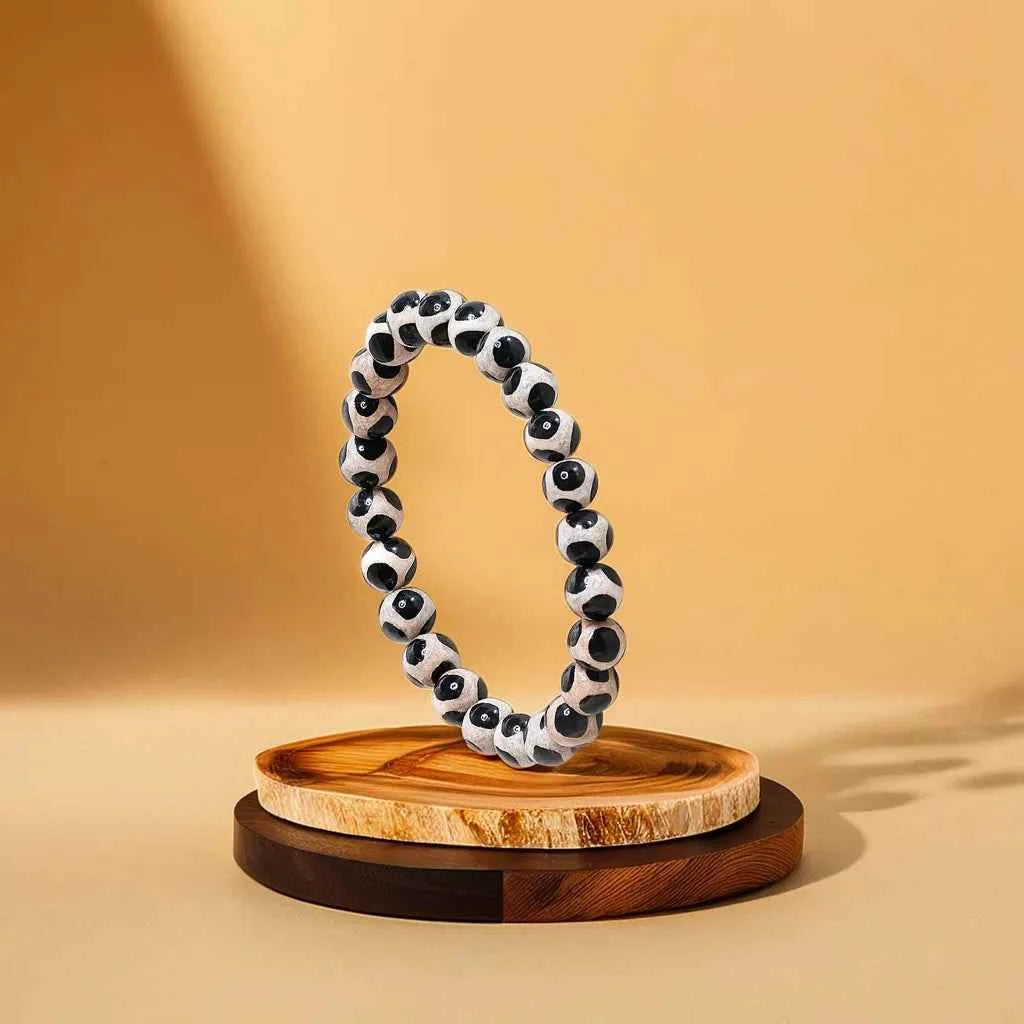 Natural Striped Agate Bracelet