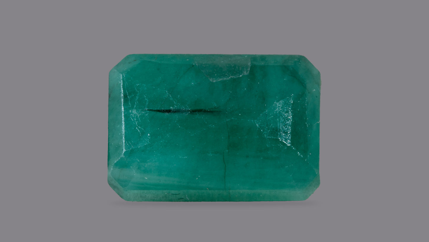 Natural Zambian Emerald (Panna) 6.84 Carats - Media 2